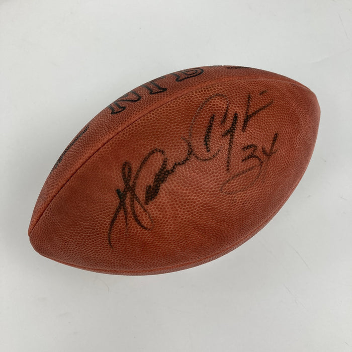 Walter Payton #34 Signed Authentic Wilson NFL Football Beckett COA