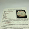 Mickey Mantle Joe Dimaggio Yankees Greats Signed American League Baseball JSA