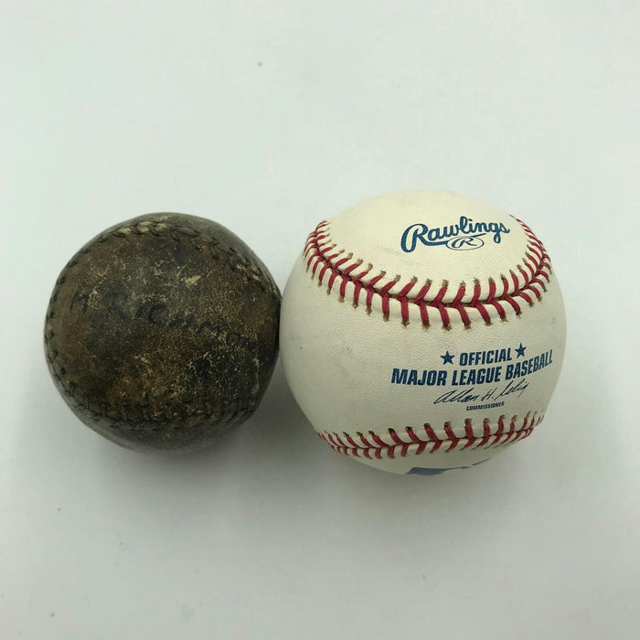 Extraordinary Vintage Antique 1800's Signed Autographed Baseball