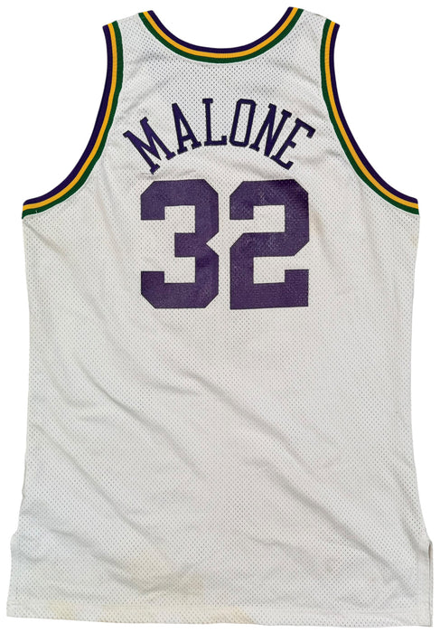 The Finest Karl Malone Photo Matched 1994-95 Utah Jazz Game Used Jersey With COA