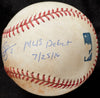 Alex Bregman Debut First Game Ever Signed Game Used Baseball Tristar & Fanatics