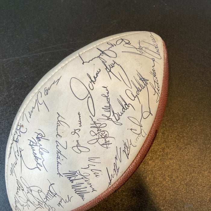 1980 Green Bay Packers Team Signed Wilson NFL Football 50+ Sigs JSA COA