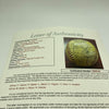 Honus Wagner Paul Waner Arky Vaughan Pie Traynor Chuck Klein Signed Baseball JSA