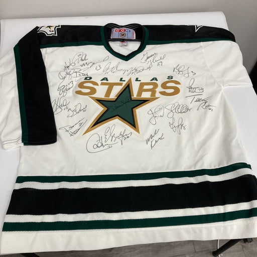 1999 Dallas Stars NHL Stanley Cup Champs Team Signed Jersey With JSA COA