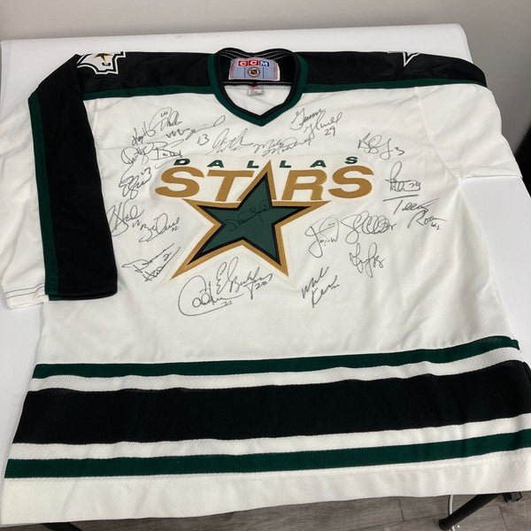 1999 Dallas Stars NHL Stanley Cup Champs Team Signed Jersey With JSA COA