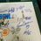 Beautiful 1968 New York Jets Super Bowl Champs Team Signed 16x20 Photo PSA DNA