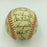 Beautiful 1981 New York Yankees American League Champs Team Signed Baseball JSA