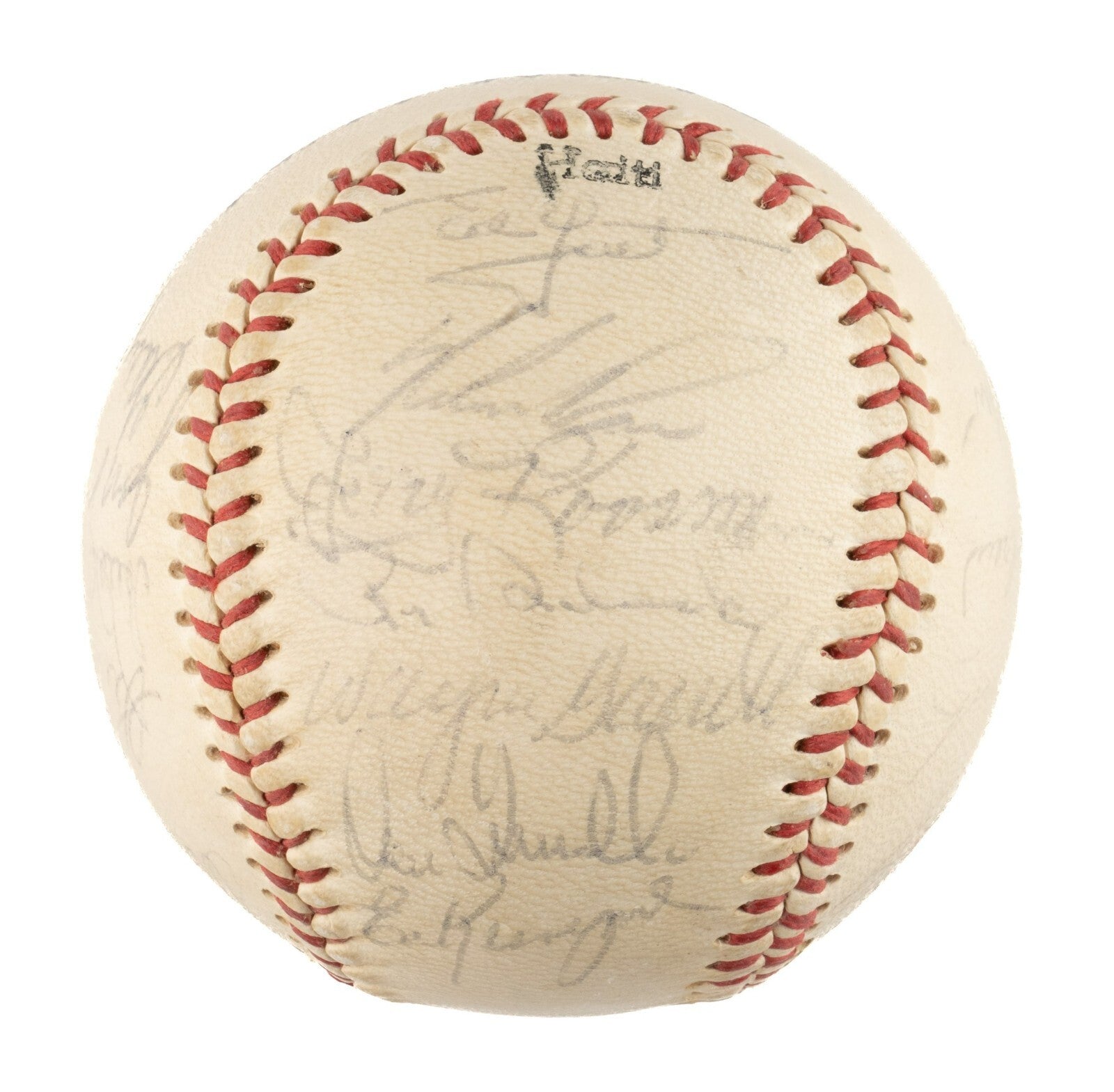 1971 New York Mets Team Signed Baseball Nolan Ryan Tom Seaver  JSA COA