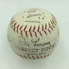 Vintage 1956 Allie Reynolds Signed Don Larsen Perfect Game Baseball PSA DNA COA