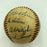 Russ Hodges Harry Caray Ernie Harwell 1953 Giants Broadcast Signed Baseball PSA