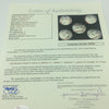 Rare Hamilton Cast Multi Signed Baseball 16 Signatures JSA COA Broadway Show