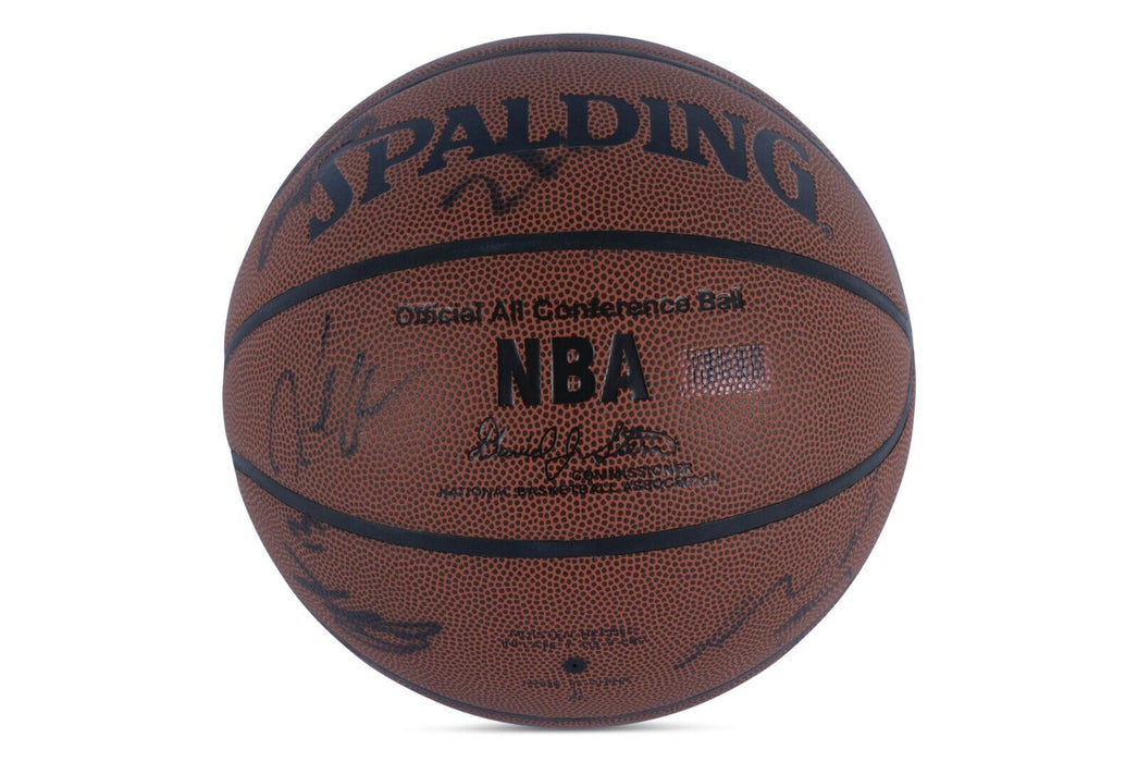 2004-05 Los Angeles Clippers Team Signed Spalding NBA Basketball Beckett COA