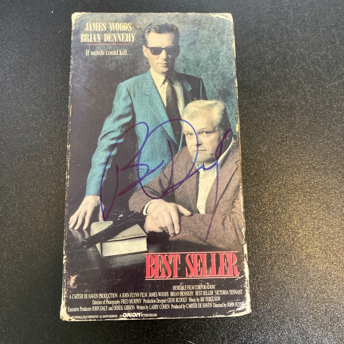Brian Dennehy Signed Autographed Best Seller VHS Movie With JSA COA