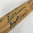 Beautiful Hall Of Fame Legends Multi Signed Baseball Bat 37 Sig Ted Williams JSA