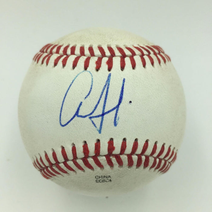 Aaron Judge Pre Rookie Signed 2014 Game Used Arizona Fall League Baseball JSA