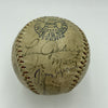 Babe Ruth & Lou Gehrig 1929 New York Yankees Team Signed Baseball Beckett COA