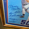 Nice Mickey Mantle Ted Williams 500 Home Run Club Signed Large Photo 10 Sigs JSA