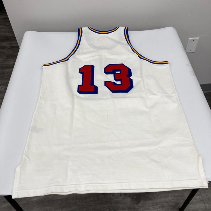 Wilt Chamberlain Signed Authentic 1961-62 Philadelphia Warriors Jersey JSA COA