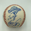 1995 Atlanta Braves World Series Champs Team Signed W.S. Baseball Beckett COA