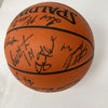 1997-98 Chicago Bulls NBA Champs Team Signed Game Basketball The Last Dance JSA