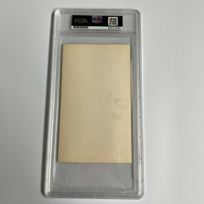 Al Jackson Signed 1969 New York Mets Shea Stadium Postcard PSA DNA RARE