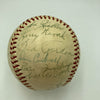 Satchel Paige Sweet Spot 1956 Miami Marlins Team Signed Baseball Beckett COA