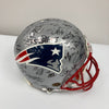 Tom Brady 2007 New England Patriots AFC Champs Team Signed Helmet 54 Sigs JSA