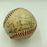 Joe Dimaggio Casey Stengel Connie Mack Frick Will Harridge Signed Baseball PSA