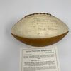 1966 Los Angeles Rams Team Signed Football JSA COA