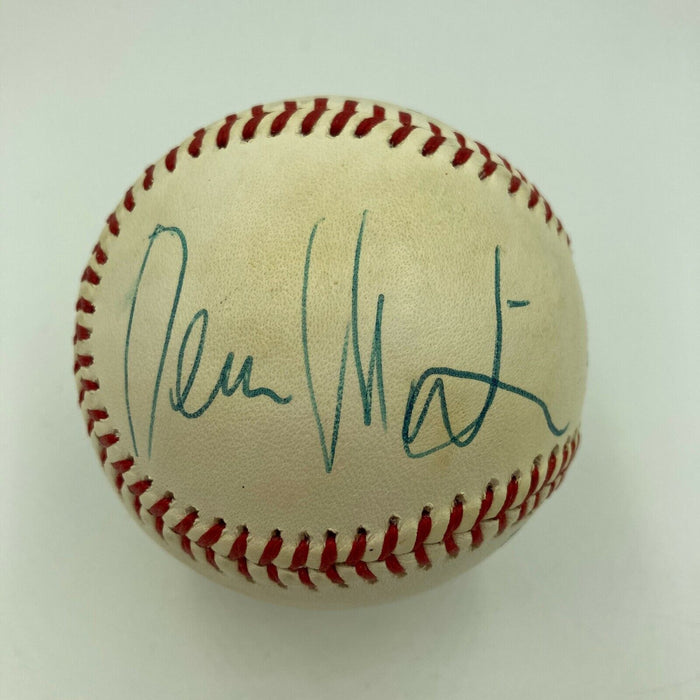 Rare Dean Martin & Jerry Lewis Signed Autographed Baseball With JSA COA