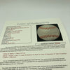 1961 New York Yankees World Series Champs Team Signed Baseball Mickey Mantle JSA