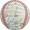 Beautiful 1948 NY Yankees Team Signed American League Baseball Joe Dimaggio PSA