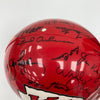 1969 KANSAS CITY CHIEFS SUPER BOWL IV CHAMPIONS TEAM SIGNED HELMET JSA COA