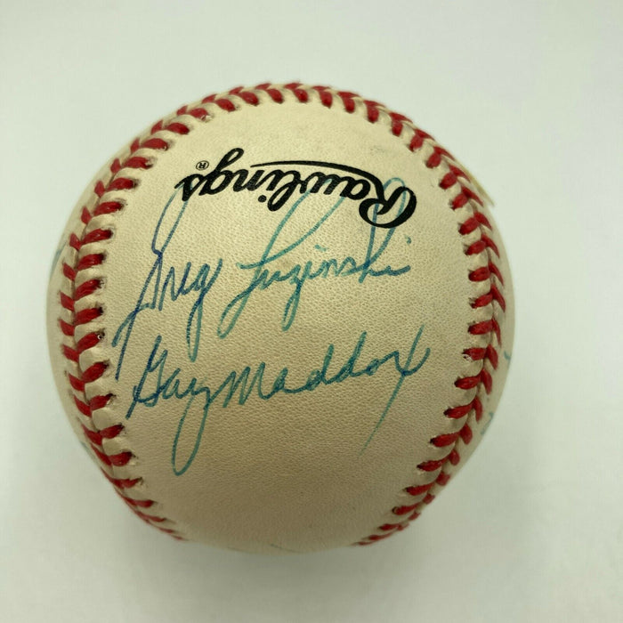 1980 Philadelphia Phillies World Series Champs Multi Signed Baseball PSA DNA