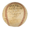 Willie Mays 1952 New York Giants Team Signed National League Baseball JSA COA