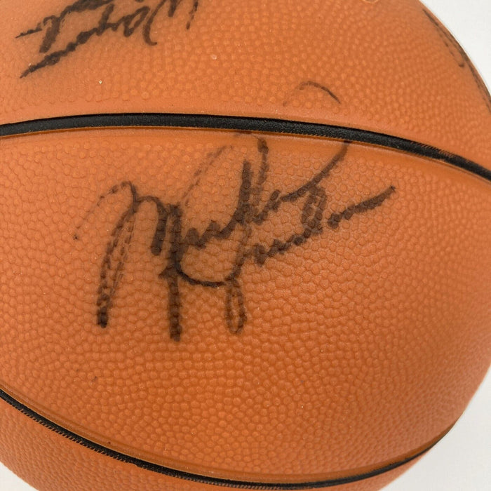 Michael Jordan 1984 Team USA Olympics Team Signed Basketball JSA COA