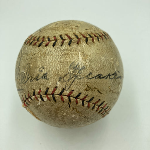 1920 Cleveland Indians World Series Champs Team Signed Baseball PSA DNA COA