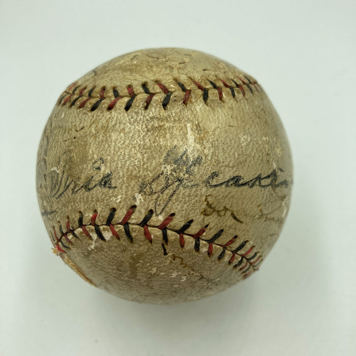 1920 Cleveland Indians World Series Champs Team Signed Baseball PSA DNA COA