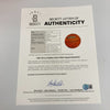 1985-86 Los Angeles Lakers Team Signed Basketball Abdul Jabbar Magic Johnson BAS