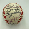 Ted Williams & Joe Dimaggio Hall Of Fame Multi Signed Baseball JSA COA