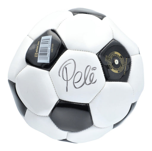 Pele Signed Autographed Wilson Soccer Ball Beckett COA