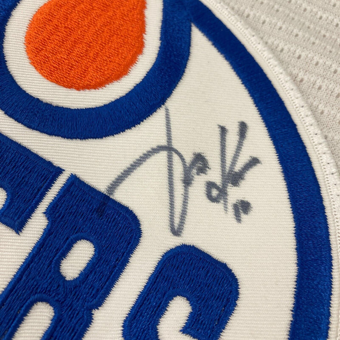 JARI KURRI Signed Authentic Edmonton Oilers Jersey CCM JSA COA