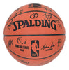 2020-21 Golden State Warriors Team Signed Basketball Stephen Curry PSA DNA COA