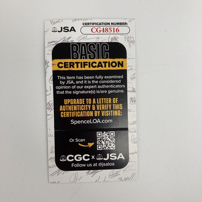 Rare George Brett Signed 1999 Hall Of Fame Induction Baseball Glove JSA COA