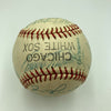 1955 Chicago White Sox Team Signed Autographed Baseball With Nellie Fox