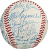 Beautiful 1948 NY Yankees Team Signed American League Baseball Joe Dimaggio PSA