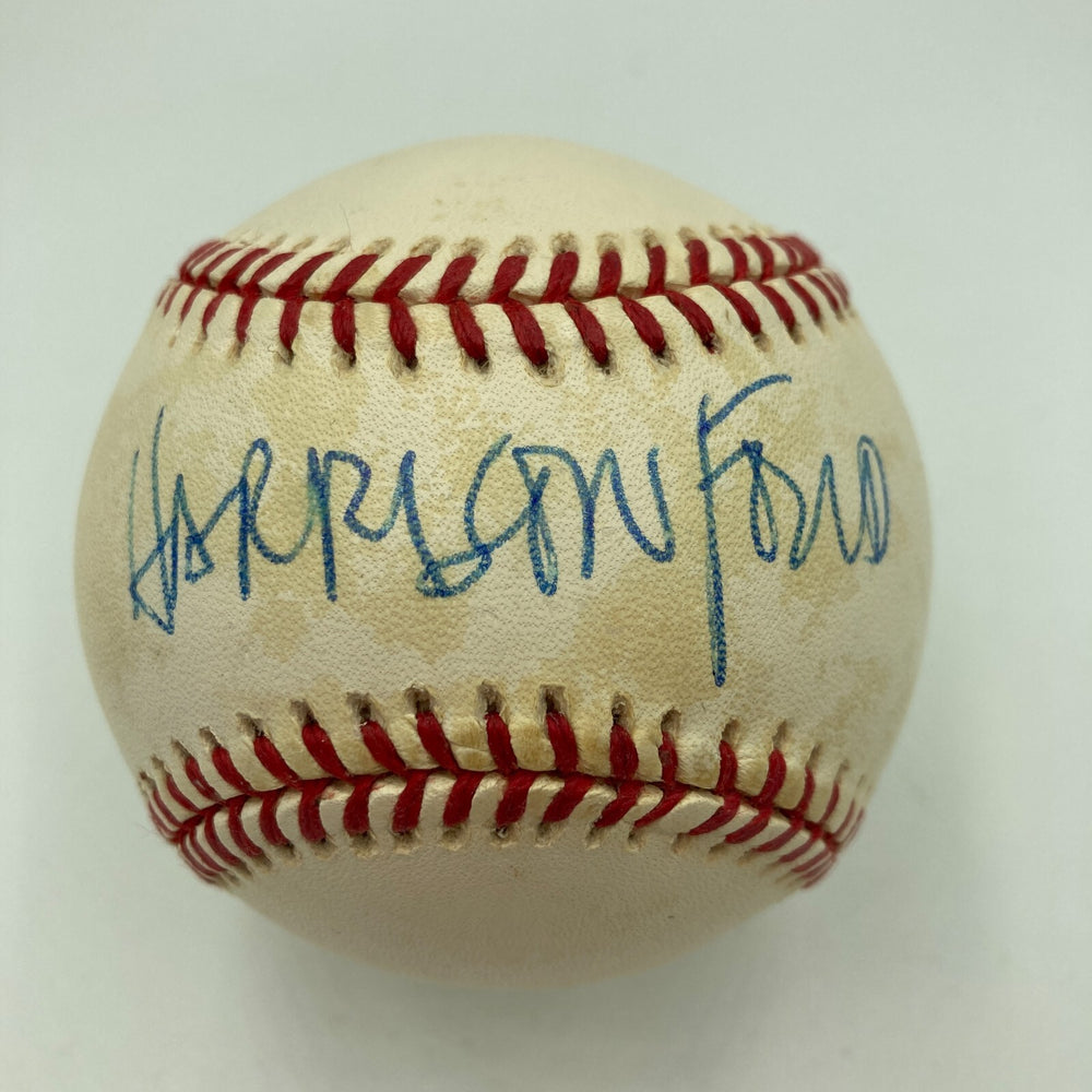 Harrison Ford Single Signed Official National League Baseball JSA COA