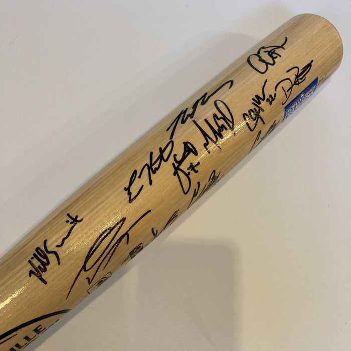 2020 Los Angeles Dodgers World Series Champs Team Signed Baseball Bat Fanatics
