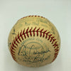 1975 Los Angeles Dodgers Team Signed Baseball Walt Alston Tommy Lasorda JSA COA