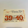 1965 New York Mets Signed Vintage Program With Ticket & Diamond Club Pass